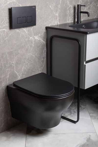 Подвесной унитаз Boheme Fiore 978-SET-B