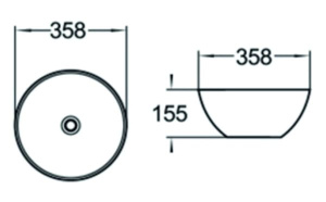 Умывальник SantiLine SL-1040