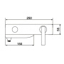 Смеситель для ванны Rose R2702F
