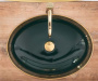 Умывальник Rea Margot Green Gold U8462