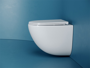 Подвесной унитаз CeramicaNova Vogue Торнадо CN4008T Soft Close