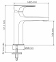 Смеситель для умывальника WasserKraft Spree 1403