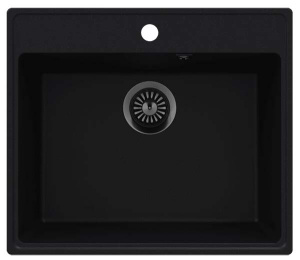 Кухонная мойка Maunfeld Perla 580 MFQS-580B / MFQS-580DGR, 58х50, темно-серый