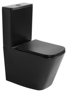 Напольный унитаз Abber Rechteck AC1210TMB, черный
