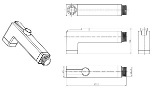 Гигиеническая лейка Lemark LM8091C