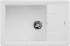 Кухонная мойка TEKA STONE 60 S-TG 1B 1D, 78х51, белый
