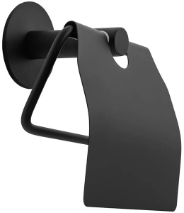 Держатель для туалетной бумаги Rea black matt 77057