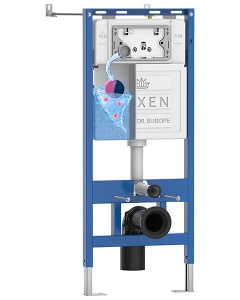 Комплект инсталляции 4 в 1 Roxen StounFix Dual Fresh 967305 с аромадозатором