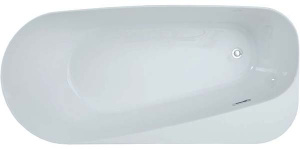 Акриловая ванна Allen Brau Priority 1 2.31001.20/PWM / 2.31001.21/PWM, 170х80, белый матовый