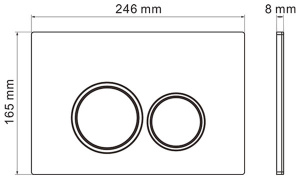 Комплект инсталляции 6 в 1 Roxen StounFix Dual Fresh 979013 с аромадозатором, золото глянцевое