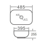 Умывальник Aquaceramika Eco AC9387