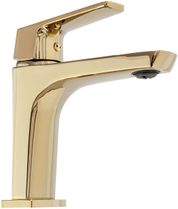 Смеситель для умывальника Rea Rusel Gold REA-B2033