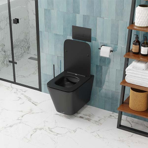 Подвесной унитаз Cerutti Maiella Aria MB CT9163 безободковый с крышкой SoftClose