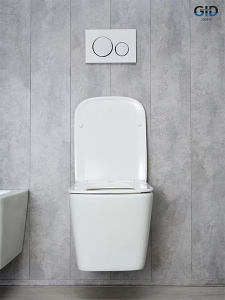 Подвесной унитаз Gid Tr2143 с сиденьем Soft Close