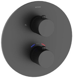Душевая система Sancos Etna SC9010MB встраиваемая с термостатом