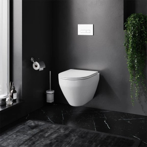 Инсталляция для унитаза AM.PM Pro I012704.7001 с белой кнопкой Pro S