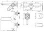 Смеситель для ванны Lemark Prizma LM3914C