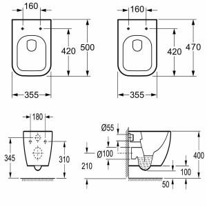 Комплект инсталляции Grohe Rapid SL 38750001 с подвесным унитазом Lavinia Boho One Rimless