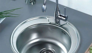 Кухонная мойка Ledeme L74949-6 / L64949-6, 49х49, матовый