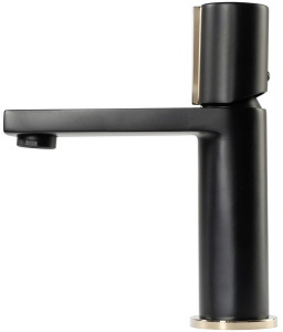 Смеситель для умывальника Rea Icon Black Gold REA-B5680