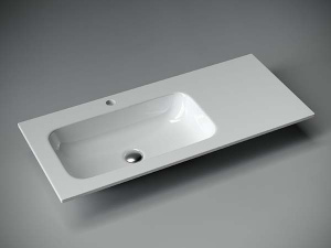 Умывальник CeramicaNova Grace CN7014 / CN7015, 101х46 L