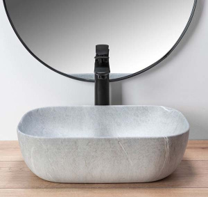 Умывальник Rea Livia Grey U3801