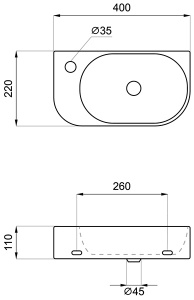 Умывальник Lavinia Boho Bathroom Sink 33311050