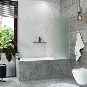 Душевая шторка на ванну Benetto BEN_403_SL_M, 50х140, матовый