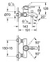 Смеситель для ванны Grohe BauClassic 32865000