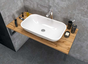 Столешница 1Marka Grunge Loft дуб вотан 80 без кронштейнов