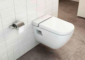 Подвесной унитаз Vitra D-Light Rim-ex 5911B003-1086 с бачком для чистящей жидкости, белый