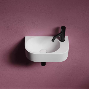 Умывальник CeramicaNova Element CN6066L / CN6066R, 41х22 L, белый
