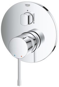 Смеситель встраиваемый Grohe Essence 24092001 наружная часть (3 функции)