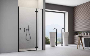 Душевая дверь Radaway Essenza New Black DWJ, 100х200, прозрачный