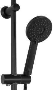 Душевая стойка Rea Bliss Black REA-P8804 с термостатом