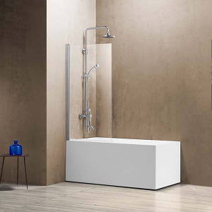 Душевая шторка на ванну Vincea VSB-11800CL, 80х140, прозрачный