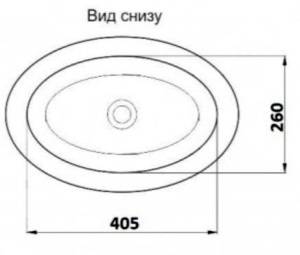 Умывальник CeramaLux 433GG