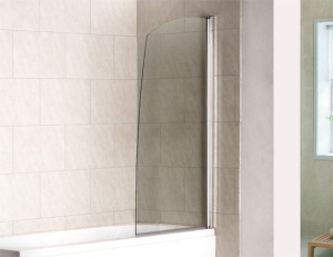 Душевая шторка на ванну Good Door Screen R-80-C-CH, 80х140, прозрачный