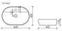 Умывальник CeramicaNova Element CN6035