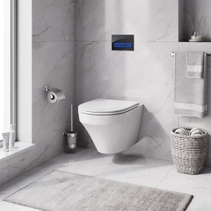 Комплект инсталляции AM.PM Pro IS450A38.501700 с кнопкой Touchless Pro и подвесным унитазом Inspire FlashClean