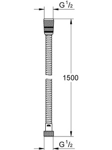 Душевой шланг Grohe Rotaflex 28417EN0