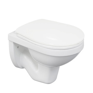 Комплект инсталляции Berges Atom Line 410 c кнопкой белой / хром, унитазом Gamma и сиденьем Gamma PS Soft Close