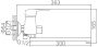 Смеситель для ванны Ledeme L2228-B