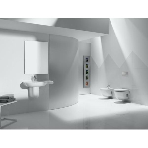 Приставной унитаз Roca Meridian-N 520, белый