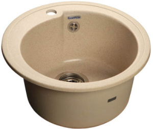Кухонная мойка GranFest GF-R450, 44х44, бежевый