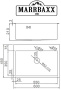 Кухонная мойка Marrbaxx C6045-R