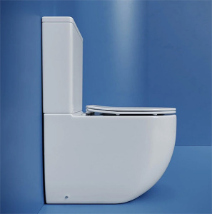 Напольный унитаз CeramicaNova Metropol Торнадо CN4001T, белый