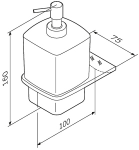 Дозатор для жидкого мыла AM.PM Inspire V2.0 A50A36922