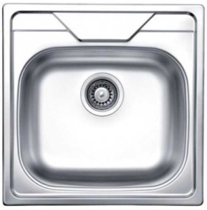 Кухонная мойка Kromevye Oberon EC 176 D, 50х50, декор
