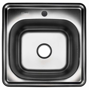 Кухонная мойка Stellar S94848D / S94848E, 48х48, декор